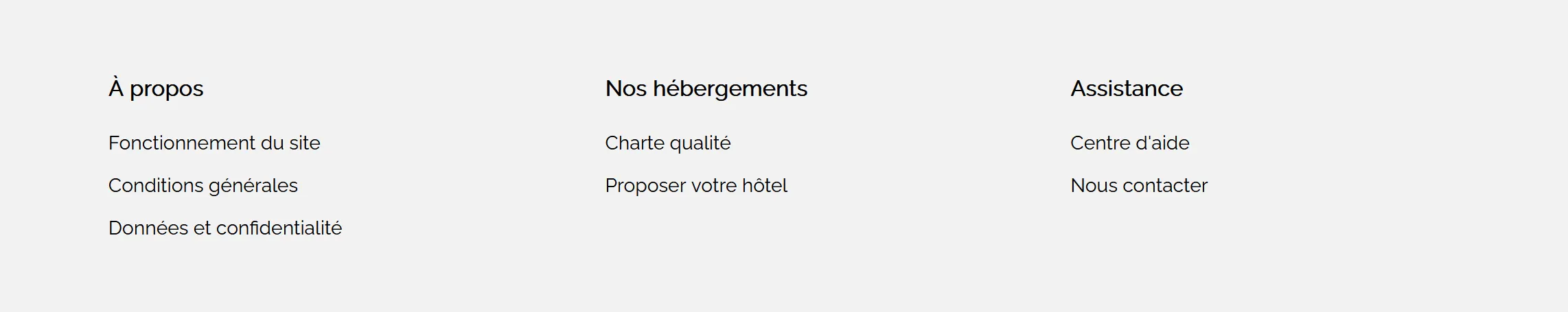 Pied de page