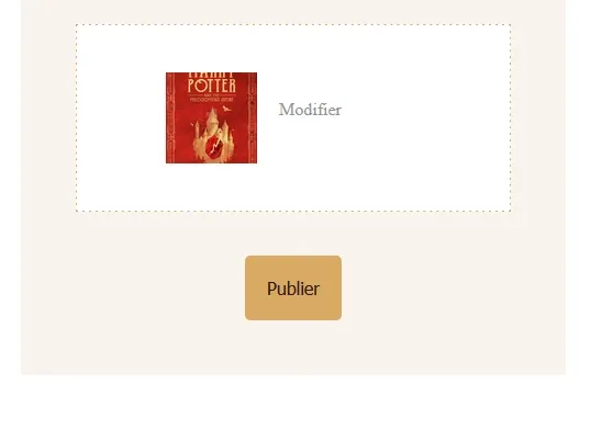 Publier les modifications d'un livre